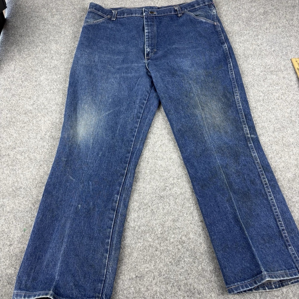 Bulwark FR Jeans Mens 39x29 Straight Leg Flame Resistant Workwear Denim Blue